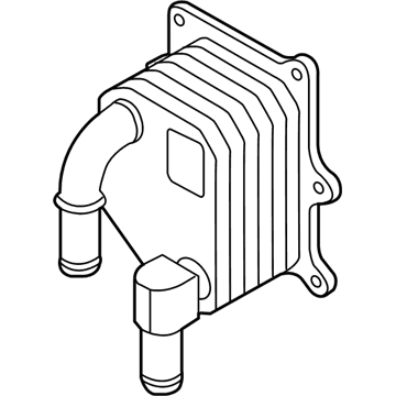 Ford 8A8Z-6A642-A Oil Cooler Assembly