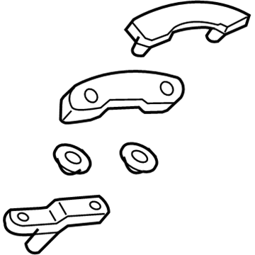 Ford YL8Z-7842146-AA Bracket Assembly - Back Window Lift