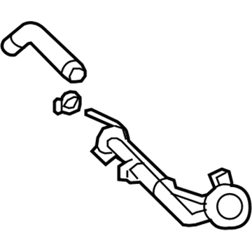 Ford 8C3Z-9034-BF Pipe - Fuel Filler