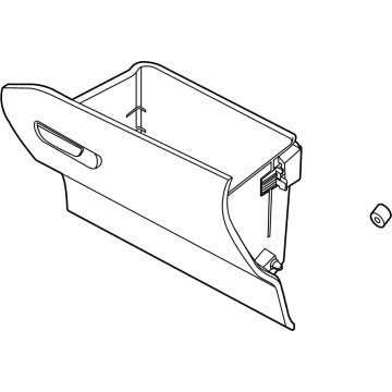 Ford NZ6Z-2606010-AA Compartment - Glove Box - Co-Driver