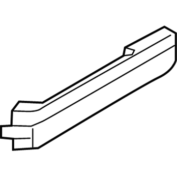Ford HL3Z-16275A18-AA Armrest Cover, Rear Passenger Side HL3Z-16275A18-AA Ford Armrest Cover, Rear Passenger Side Illustration 1 of 1