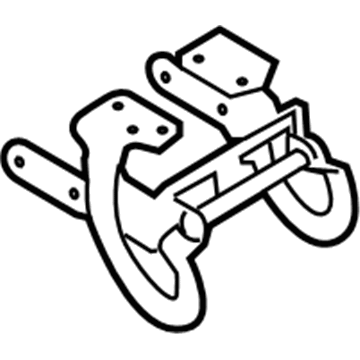 Ford BT4Z-7804604-A Hinge BT4Z-7804604-A Ford Hinge Illustration 1 of 1