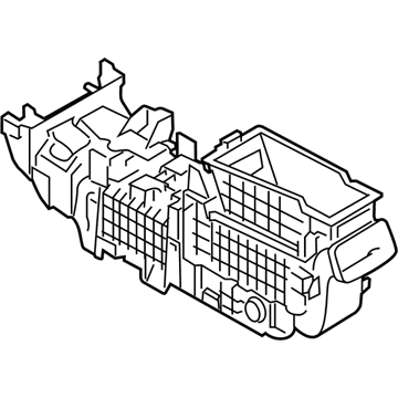Ford DT4Z-78045A36-AA Console Base, Charcoal, Center DT4Z-78045A36-AA Ford Console Base, Charcoal, Center Illustration 1 of 1