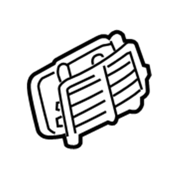 Ford BT4Z-19893-DA Louver, Rear BT4Z-19893-DA Ford Louver, Rear Illustration 1 of 1