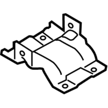 Ford 7T4Z-78045B34-BA Console Base Mount Bracket, Rear 7T4Z-78045B34-BA Ford Console Base Mount Bracket, Rear Illustration 1 of 1