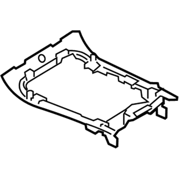 Ford BT4Z-7804567-AA Top Panel, Center BT4Z-7804567-AA Ford Top Panel, Center Illustration 1 of 1