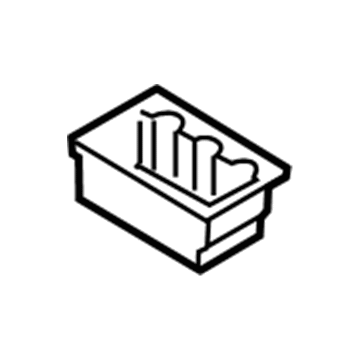 Ford BT4Z-7806202-A Storage Box BT4Z-7806202-A Ford Storage Box Illustration 1 of 1