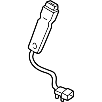 Ford 1L7Z-7861202-AAE Seat Belt Assembly
