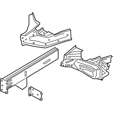 Ford L1MZ-7810008-D Member - Side Floor