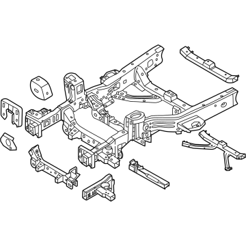 Ford MB3Z-5019-P Front Frame