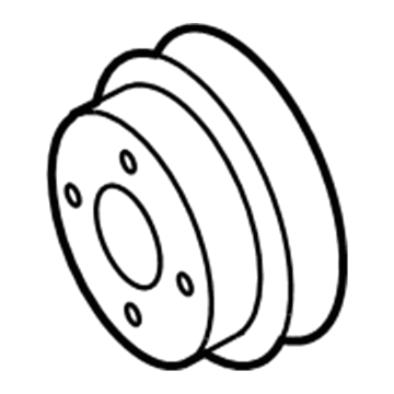Ford 8S7Z-6312-A Pulley - Crankshaft