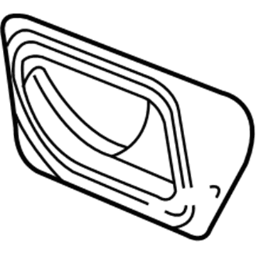 Ford Ranger Interior Door Handle - F37Z-1021818-A