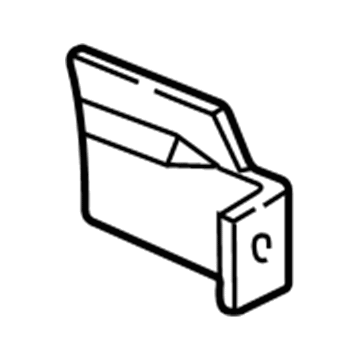 Ford F37Z10226K23A Seal - Drain Inside Handle Cup