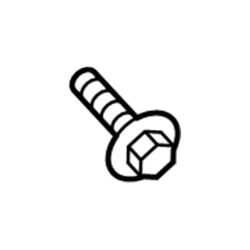 -W717344-S451 Ford Passenger Air Bag Bolt Illustration 1 of 1
