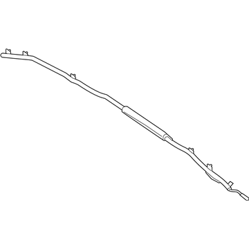 GD9Z-54042D94-B Ford Inflator Curtain, Passenger Side Illustration 1 of 1
