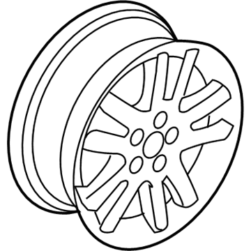 Ford 6L2Z-1007-B Wheel Assembly