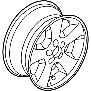 Ford 6L2Z-1007-FA Wheel Assembly