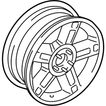 Ford 1L2Z-1007-BA Wheel Assembly