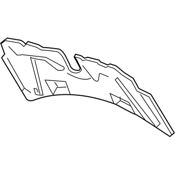 Mercury 3F2Z-16738-AA Insulator - Hood