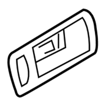 Ford Mustang Interior Door Handle - AR3Z-6322600-DB