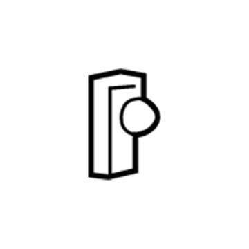 Lincoln 4L2Z-7826552-AB Escutcheon - Door Inside Handle
