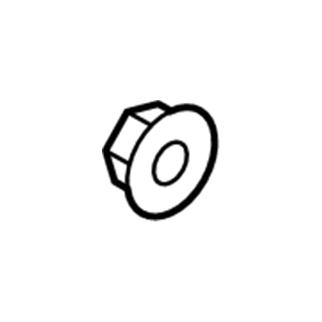 Mercury -W710084-S439 Nut - Adjusting Screw