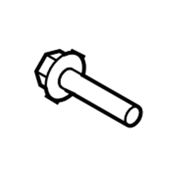 Ford 5L1Z-4382-A Mount Arm Mount Bolt 5L1Z-4382-A Ford Mount Arm Mount Bolt Illustration 1 of 1