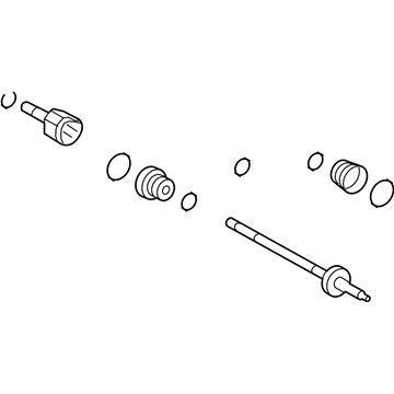 Ford AL1Z-4K139-C Shaft Assembly - Rear Axle