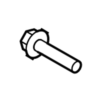 Ford -W506568-S439 Front Insulator Bolt -W506568-S439 Ford Front Insulator Bolt Illustration 1 of 1
