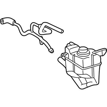 Lincoln 5W4Z-8A080-AA Tank Assembly - Radiator Overflow