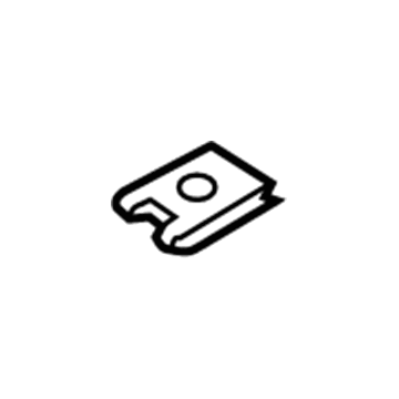 Ford -W702889-S300 Nut - Spring