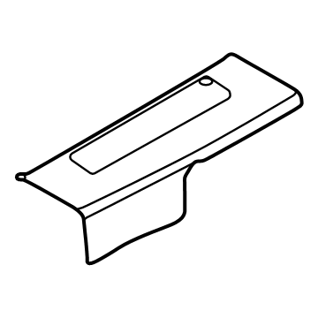 Lincoln R2TZ-5813228-BA Rear Sill Plate