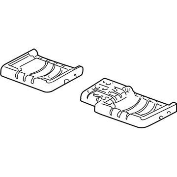 Ford F87Z-1063100-AA Frame And Spring - Front