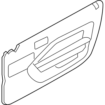 Ford 5R3Z-6323942-CB Panel Assembly - Door Trim
