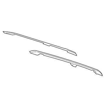 Mercury 4F2Z-1755114-AAA Rail - Roof Rack Side
