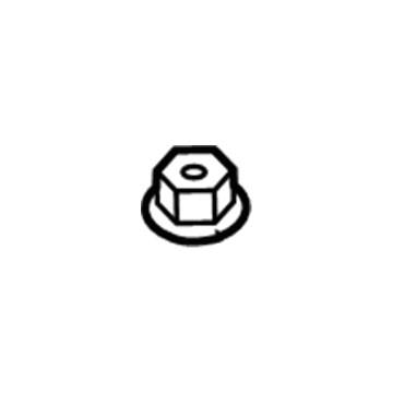 Mercury -N807144-S440 Nut And Washer Assembly - Hex.