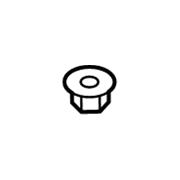 Mercury -W710553-S440 Nut - Adjusting Screw