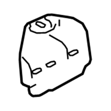 8L8Z-6061-BA Ford Front Bracket Illustration 1 of 1