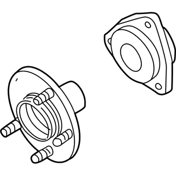 Ford G2MZ-1104-W Hub Assembly - Wheel