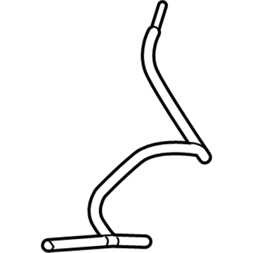 Ford DA8Z-4022-A Vent Hose, Rear DA8Z-4022-A Ford Vent Hose, Rear Illustration 1 of 1