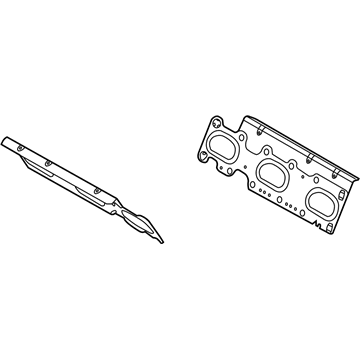 Ford DG1Z-9448-A Manifold Gasket DG1Z-9448-A Ford Manifold Gasket Illustration 1 of 1