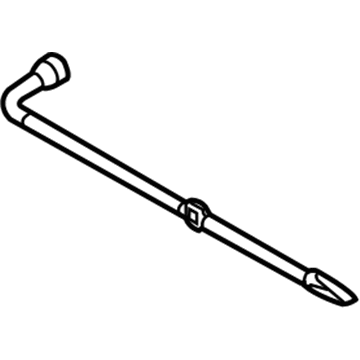 Lincoln AL3Z-17032-A Wrench - Wheel Nut