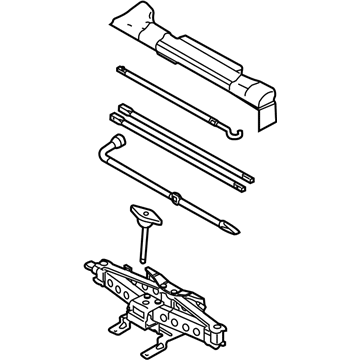 Lincoln 7L3Z-17080-B Jack Assembly - Lifting