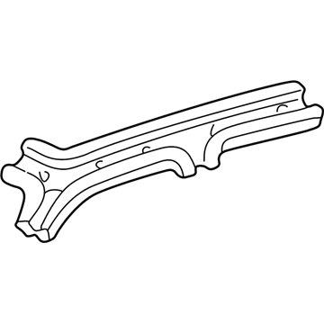 3W7Z-5451180-AA Ford Inner Rail, Passenger Side Illustration 1 of 1