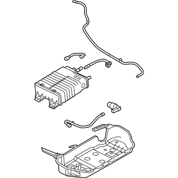 Ford 9R3Z-9D653-C Cannister - Fuel Vapour Storage
