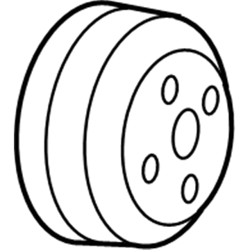 Ford 6L2Z-8509-AA Pulley - Water Pump