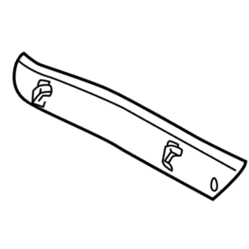 Lincoln 1L3Z-1625504-AAD Moulding
