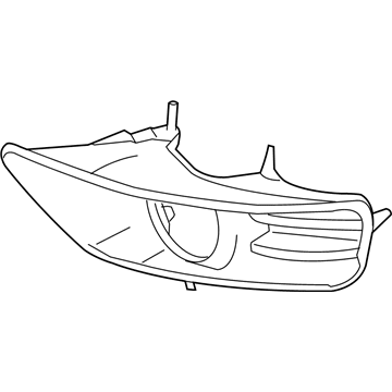 Ford 6S4Z-15266-A Bracket - Fog Lamp