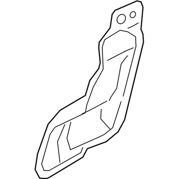 Ford GN1Z-74237A04-C Shield - Water Splash