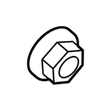 Mercury -W520100-S438 Nut - Hex.